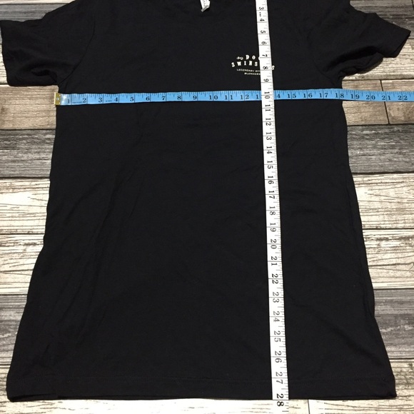 Bella Canvas Doc Swinsons Whiskey T Shirt Men’s M Black Short Sleeve Soft - Picture 2 of 8